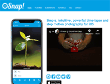 Tablet Screenshot of osnapphotoapp.com